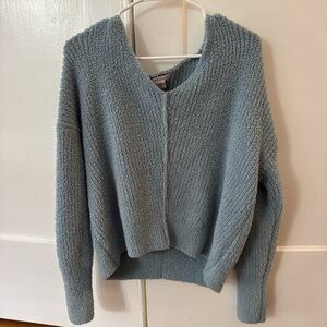 Sincerely Jules Soft Blue Knit Top